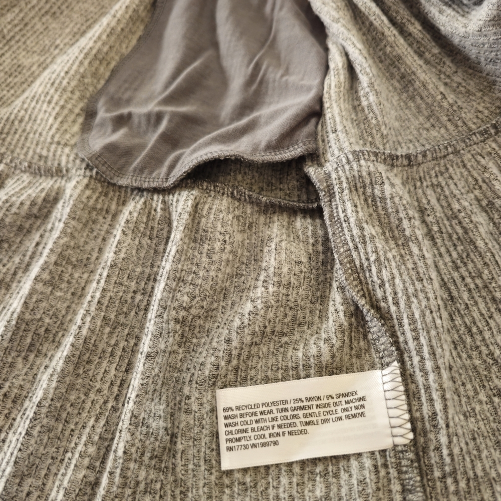 Cat & Jack - Girls' Long Sleeve Cozy Dress - Heather Grey - Picture 9 of 10